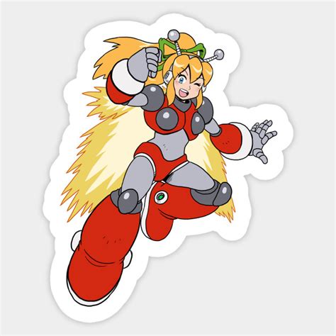 Hyper Roll Mega Man Sticker Teepublic