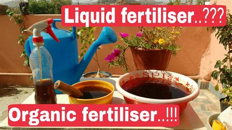 How To Make Liquid Fertilizer Organic Fertilizer How To Make Liquid