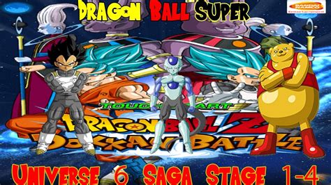 Original run july 5, 2015 — march 25, 2018 no. Dokkan Battle Dragon Ball Super Universe 6 Saga Stage 1-4 Story Event - YouTube