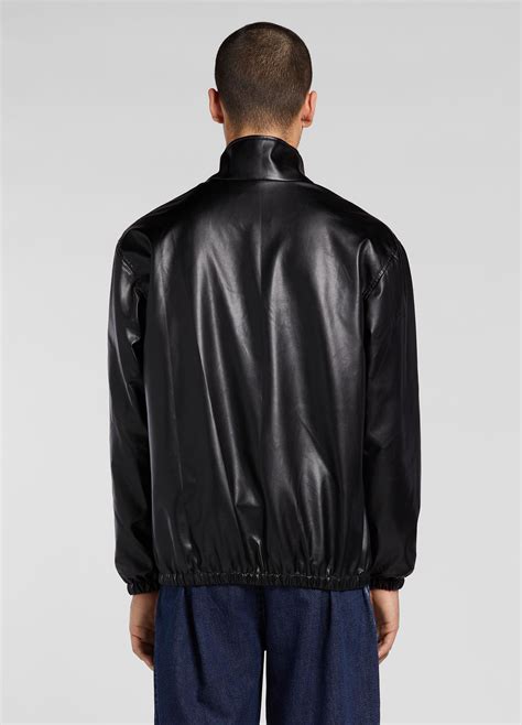 Faux Leather Trackjacket Opening Ceremony