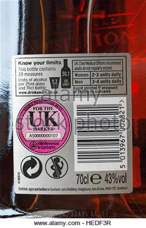 What do you need to know about law? HM Revenue & Customs liable to UK excise duty label ...