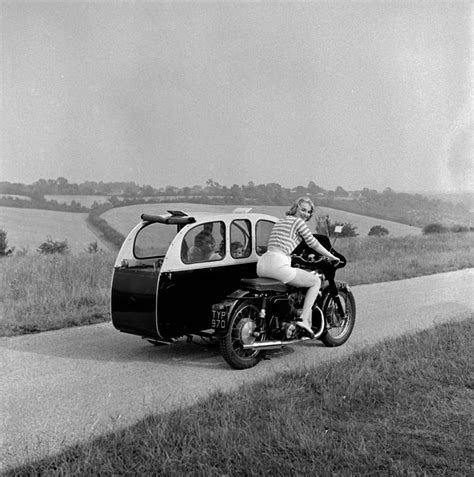 Vintage Motorcycle Sidecar Camper Photos