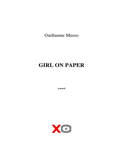 Girl On Paper Guillaume Musso Pdf