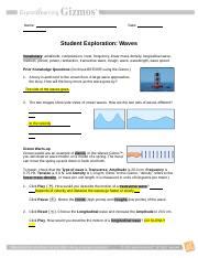 Maybe you would like to learn more about one of these? Waves Gizmo Worksheet Answer Key Pdf | TUTORE.ORG - Master ...