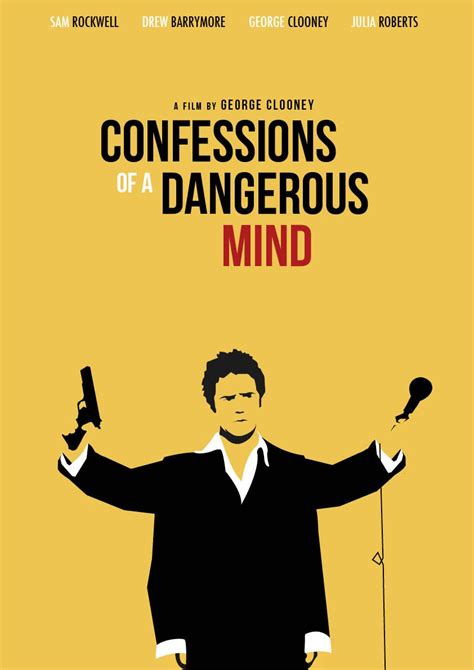 Fan Based Movieposter Of Confessions Of A Dangerous Mind By Magzim