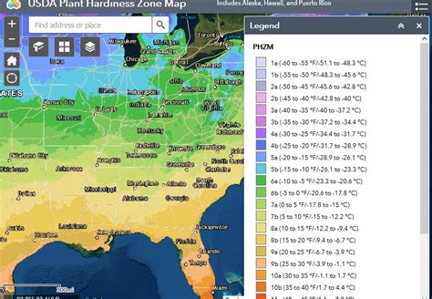 Interactive Usda Plant Hardiness Zone Map Climate And Agriculture In The Southeast