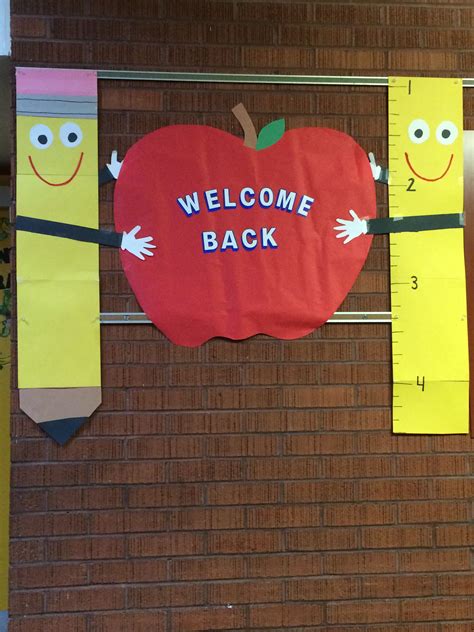 Welcome Back To School Bulletin Board Ideas For Preschool