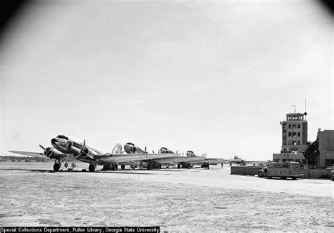 Candler Field In 1941 Atlanta Airport Vintage Aircraft Atlanta