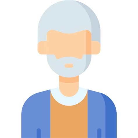 Old Man Special Flat Icon