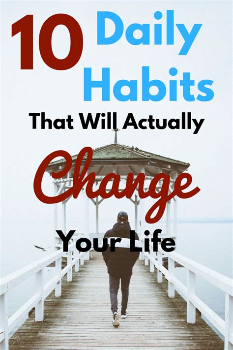 10 Daily Habits That Will Actually Improve Your Life Habits Of Successful People Healthy