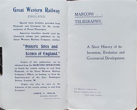 Marconi Wireless Telegraphy A Short History Of It S Invention