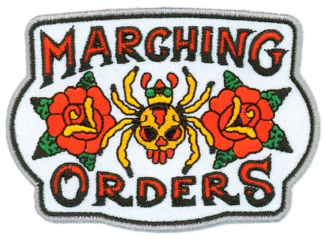 rebel sound music marching orders spider patch