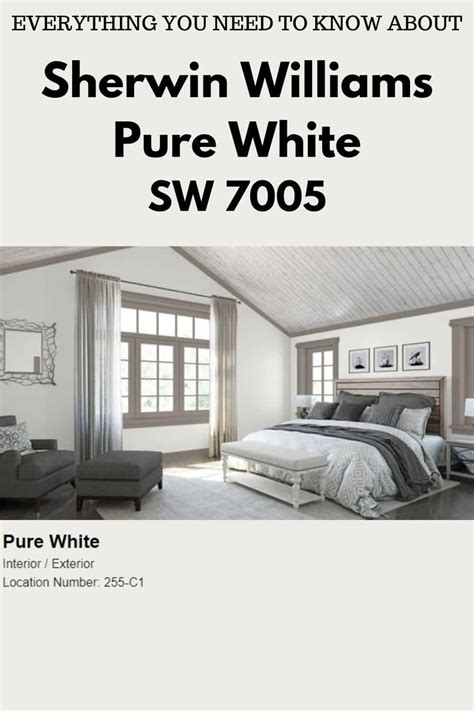 Sherwin Williams Pure White Sw 7005 Best White West Magnolia Charm