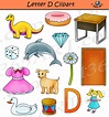Alphabets Clipart Pack - Letters A to D Now Available! - Clipart 4 School