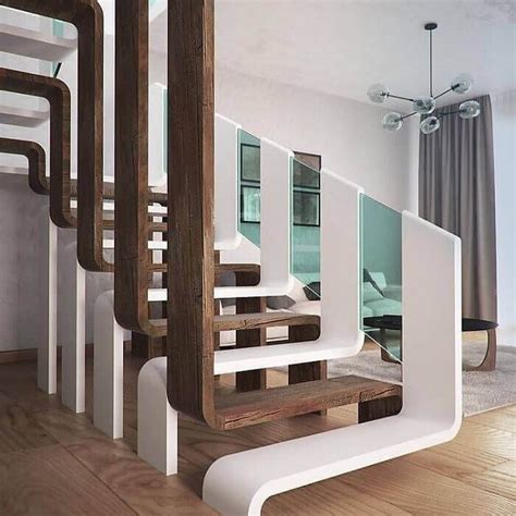 20 Modern And Creative Stair Designs Design Swan Staircase Design