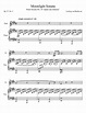 Moonlight Sonata- Beethoven Sheet music | Download free in PDF or MIDI ...
