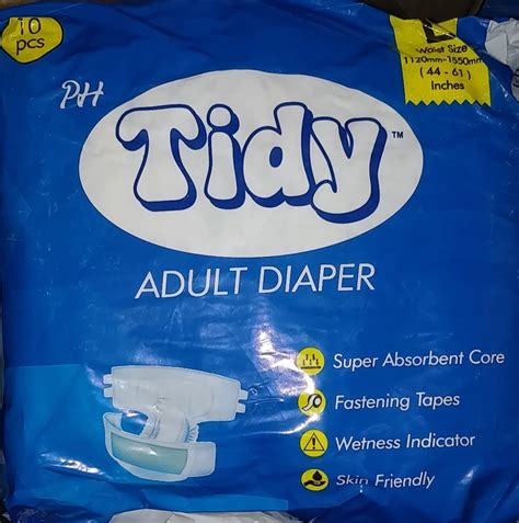 Regular Disposable Adult Diaper Size Large Rs 18 Piece Boharras Inc