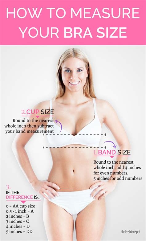 How To Accurately Measure Your Bra Size Bra Size Calculator Measure
