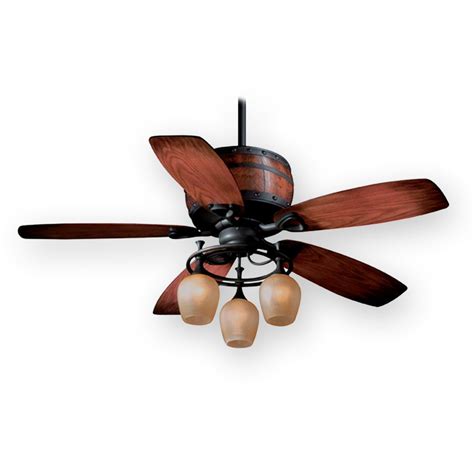 A simple ceiling fan that will meld with a variety of decor styles, but lends itself particularly well to modern spaces. Creating the house mood - 20 best Rustic ceiling fans ...