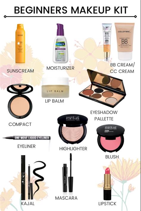 Beginners Makeup Essentials Makeup For Beginners Beginner Makeup Kit