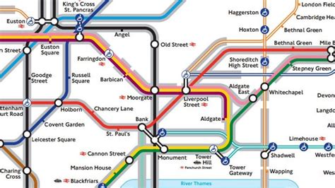 New Tube Map Helps Anxious Travellers Avoid Tunnels Uk News Sky News