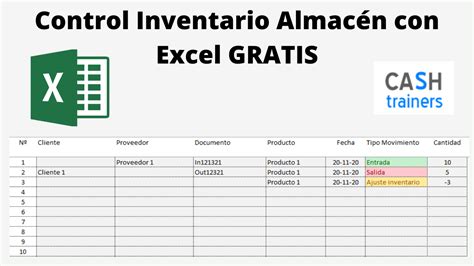 Plantilla De Excel Gratis Para Control De Inventario Sistemacontable