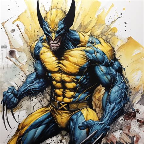 Symbiote Wolverine — Artificialmatt