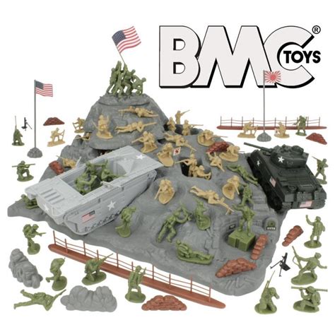 Wwii Iwo Jima 72pc Playset 40036 Plastic Soldiers Products