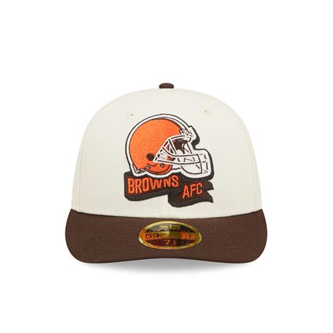 New Era Cleveland Browns 2022 Sideline Low Profile 59fifty Fitted Hat