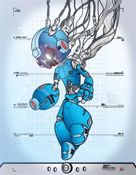 Mega Man Tribute Artwork That Dr Light Would Be Proud Of Art