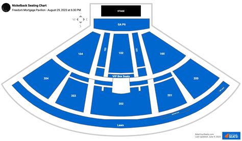 Freedom Mortgage Pavilion Seating Chart - RateYourSeats.com
