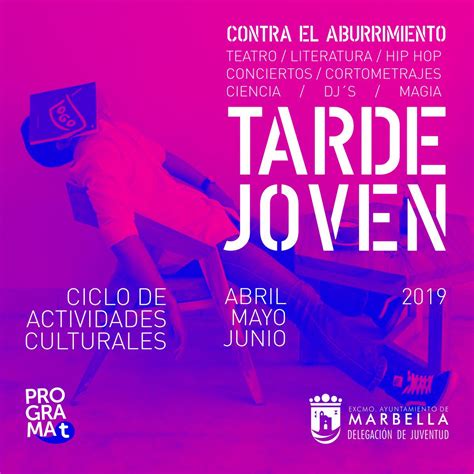 Página oficial de marbelle en facebook instagram : marbella-sanpedro.com Tarde Joven 2019 Marbella - marbella ...