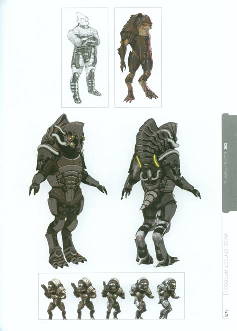 Furrybooru Alien Armor Concept Art Krogan Mass Effect Official Art