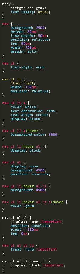 Membuat Dropdown Sederhana Menggunakan Css