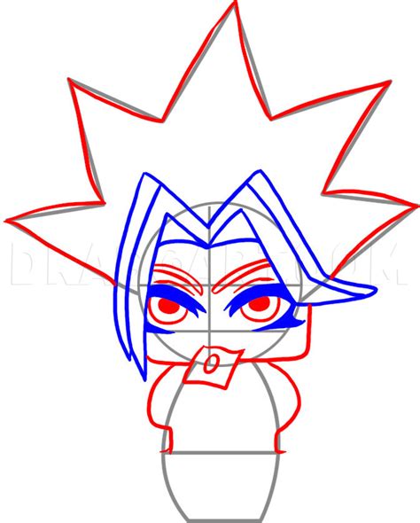 How To Draw Chibi Yu Gi Oh Step By Step Drawing Guide By Dawn Dragoart