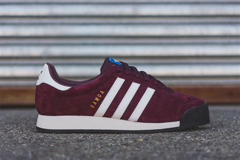The Adidas Originals Samoa Vintage Maroon Is Now Up For Grabs