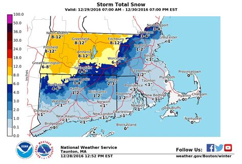 Massachusetts Weather Forecast Details On Noreaster Thursday Salem