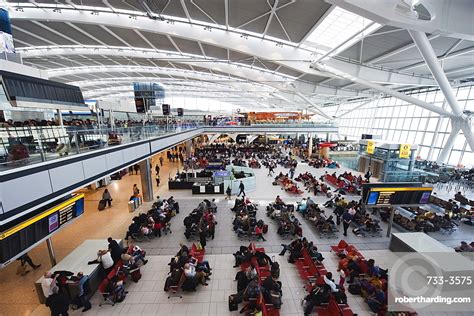 Heathrow Airport Terminal 5 London Stock Photo