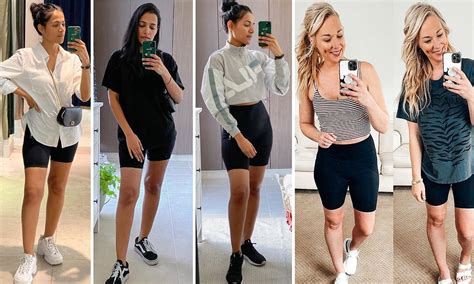 What To Wear With Black Biker Shorts Nhelmet