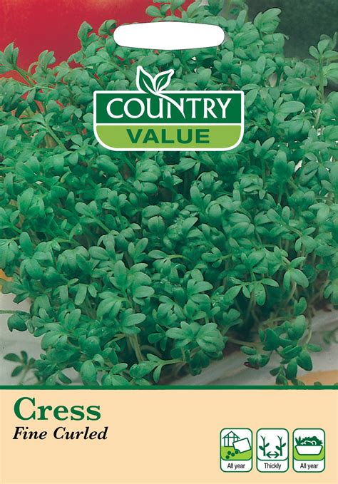 Cress Fine Curled C V Seeds Bata Ltd