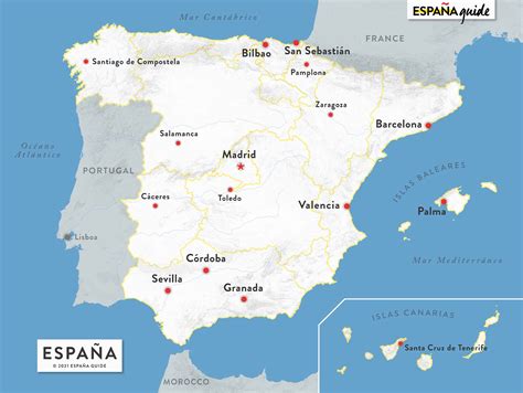 Mapa Turistico Mapa De Espana Espana Y Mapa Turistico Images