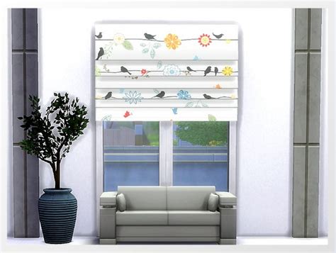 Roller Blinds And Shades By Oldbox At All 4 Sims Sims 4 Updates