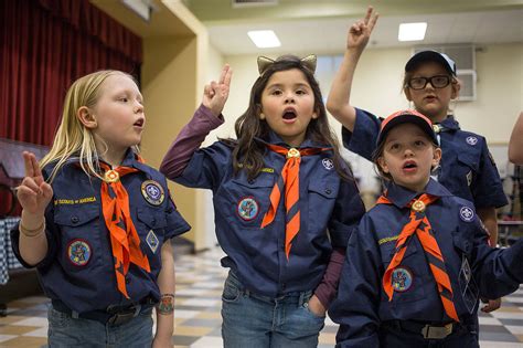 Theyre Among The First Female Eagle Scouts In The Making