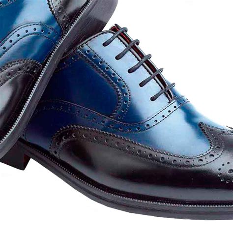 Chaussure bicolore pour homme Holmes Noir et Bleu