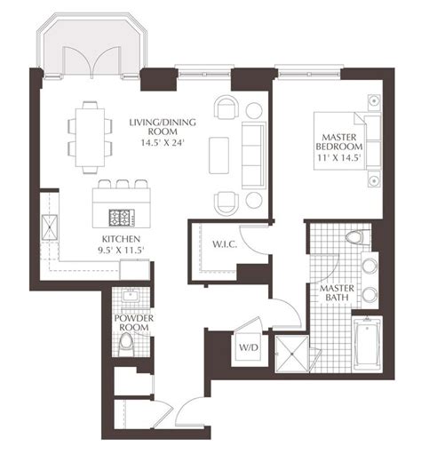 19 Small Condo Floor Plans That Look So Elegant Jhmrad