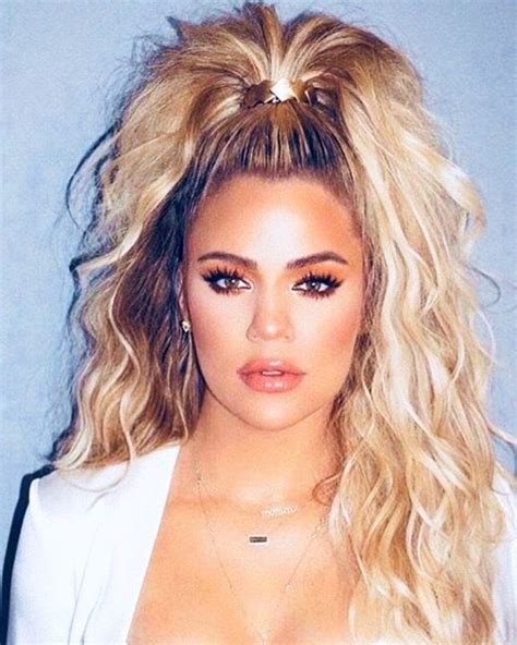 Khloé kardashian shared a picture thursday on instagram of her hair extensions closet — and we're obsessed. Khloe Kardashian Semi Custom Wavy Blonde Virgin Human Hair ...