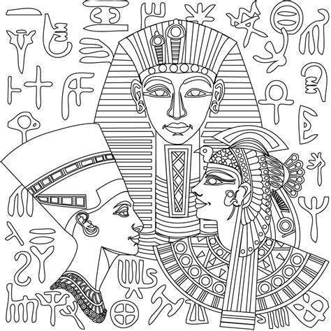 Coloring Pages Ancient Egypt Peoples Ancient Egypt Free Printable Images And Photos Finder