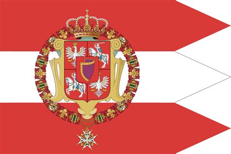 Flag Of Polish Lithuanian Commonwealth Under John Iii Sobieski R