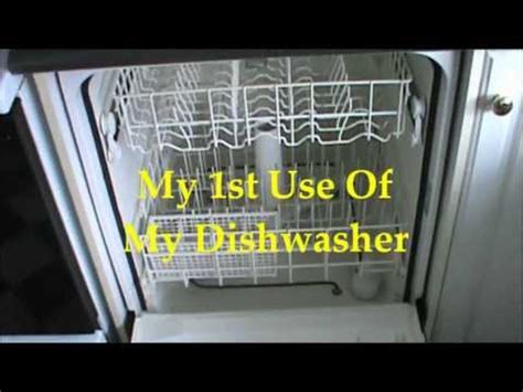 Dishwasher use & care manual 3000 speedclean series with aquasurge technology product registration card please fill in completely, sign use a 20 ampere fuse if dishwasher is connected with a food waste disposer. Using My Dishwasher For The First Time - YouTube