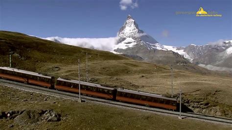Gornergrat Bahn Zermatt The Matterhorn Railway Youtube